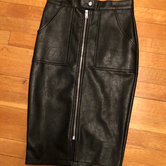 Primark Dresses & Skirts - Women’s midi faux leather skirt